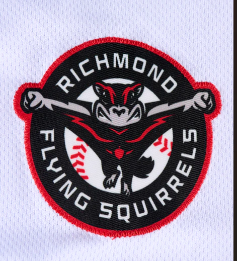 Richmond Flying Squirrels Evoshield Home Authentic Jersey - Image 3