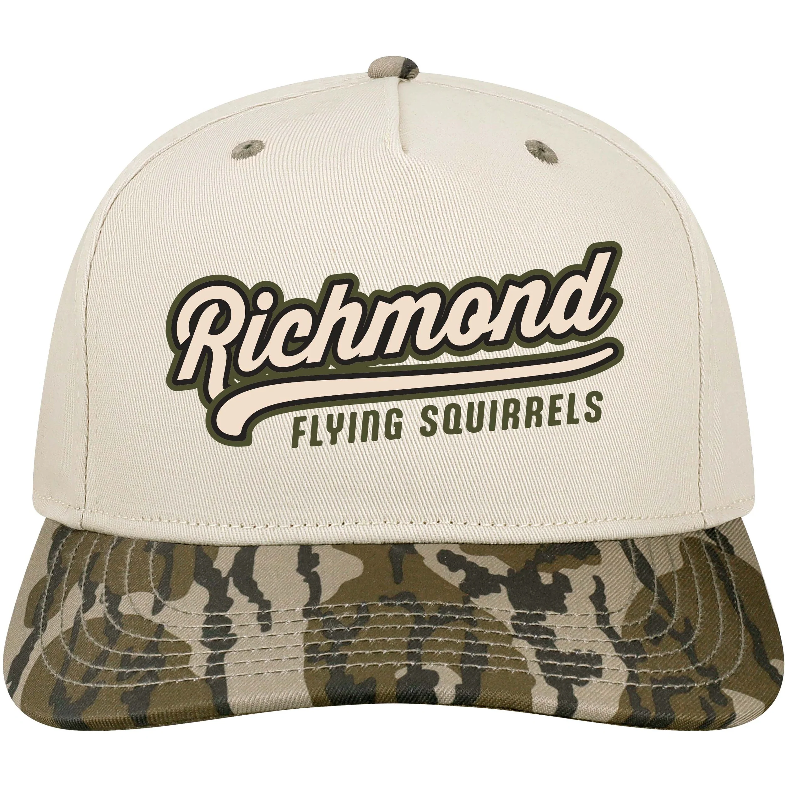 Richmond Flying Squirrels Legacy Camo Heritage Twill Cap - Image 2