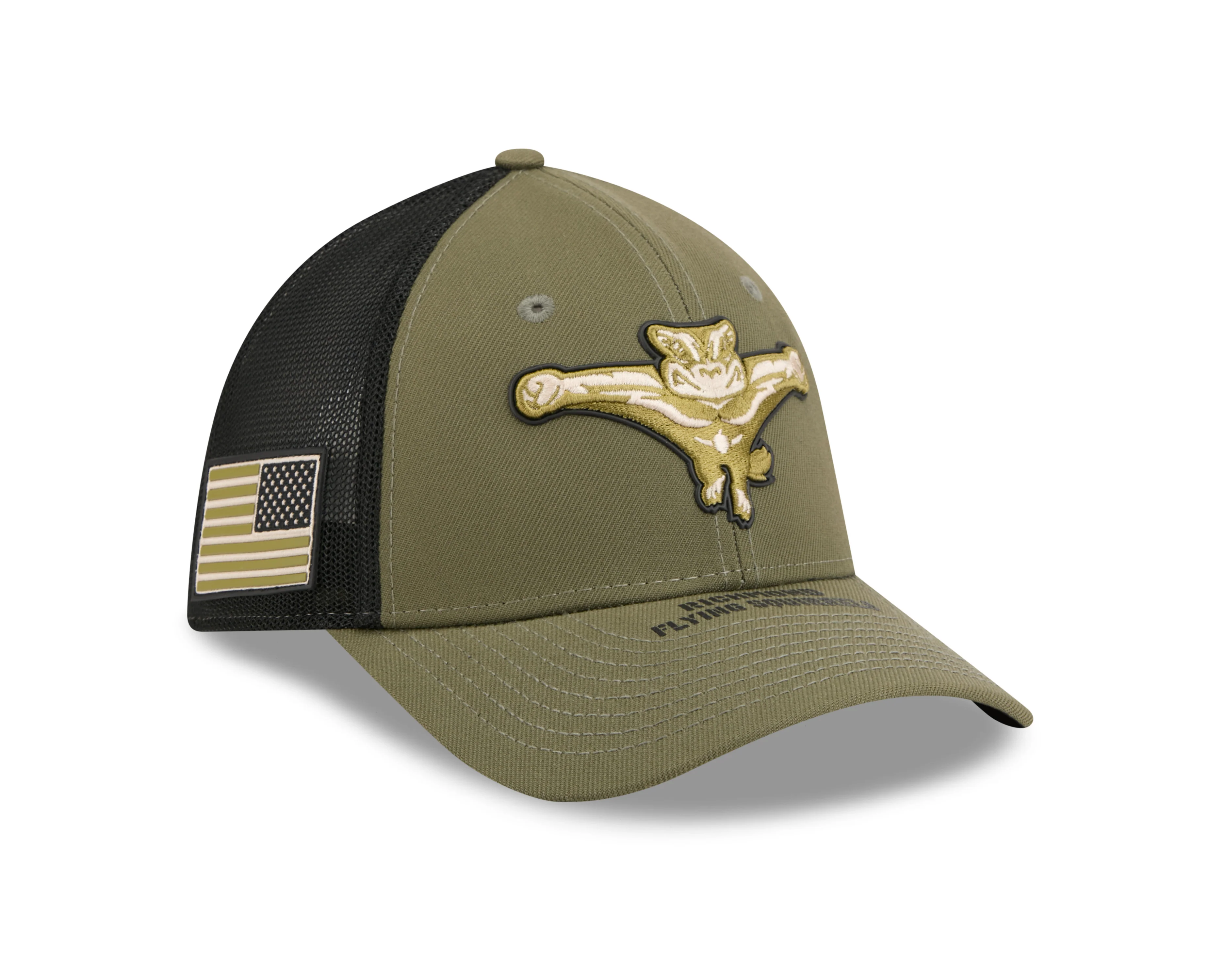 Richmond Flying Squirrels New Era 2026 Armed Forces Day 39Thirty M-Crown - Image 2