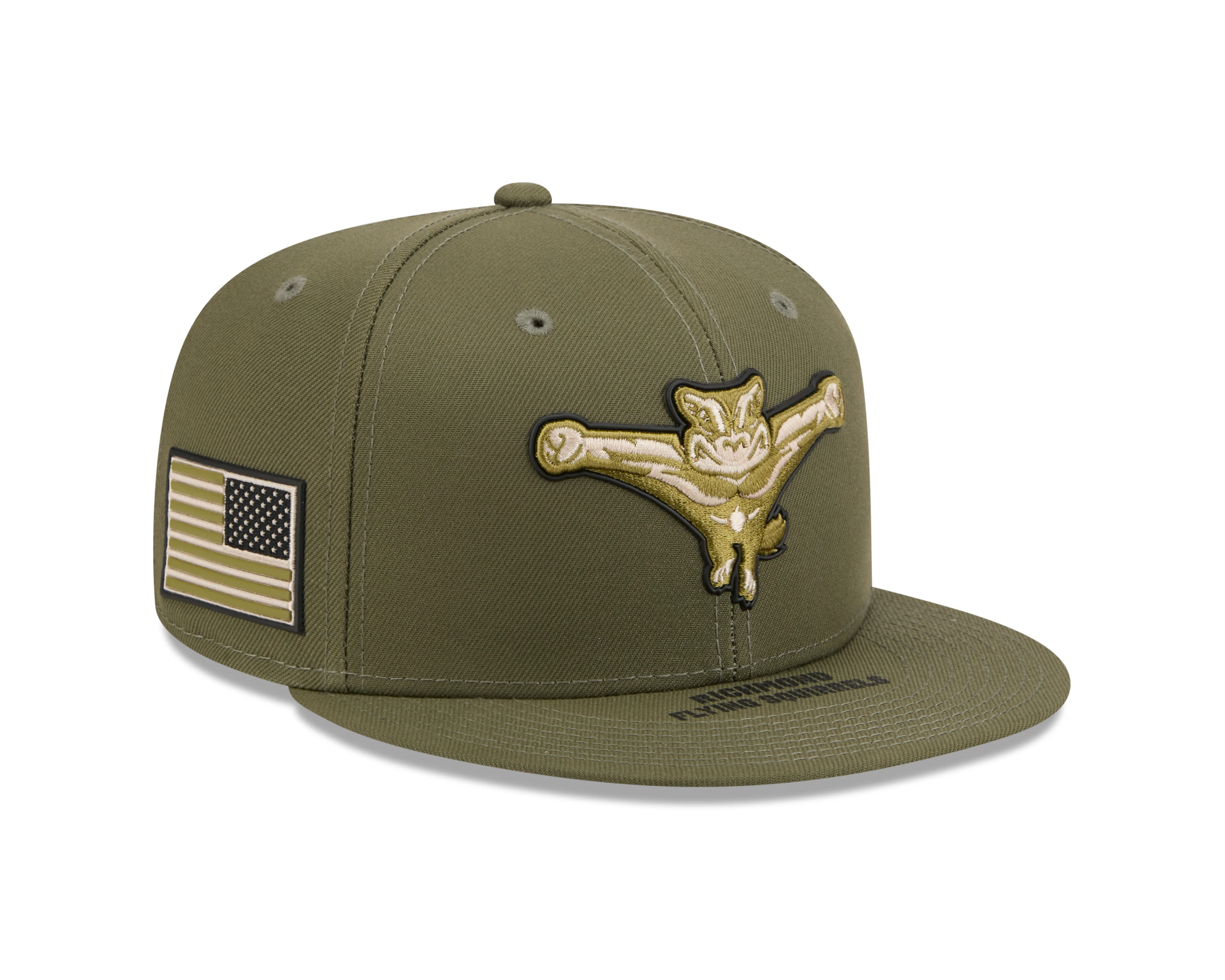 Richmond Flying Squirrels New Era 2026 Armed Forces Day 59Fifty - Image 2