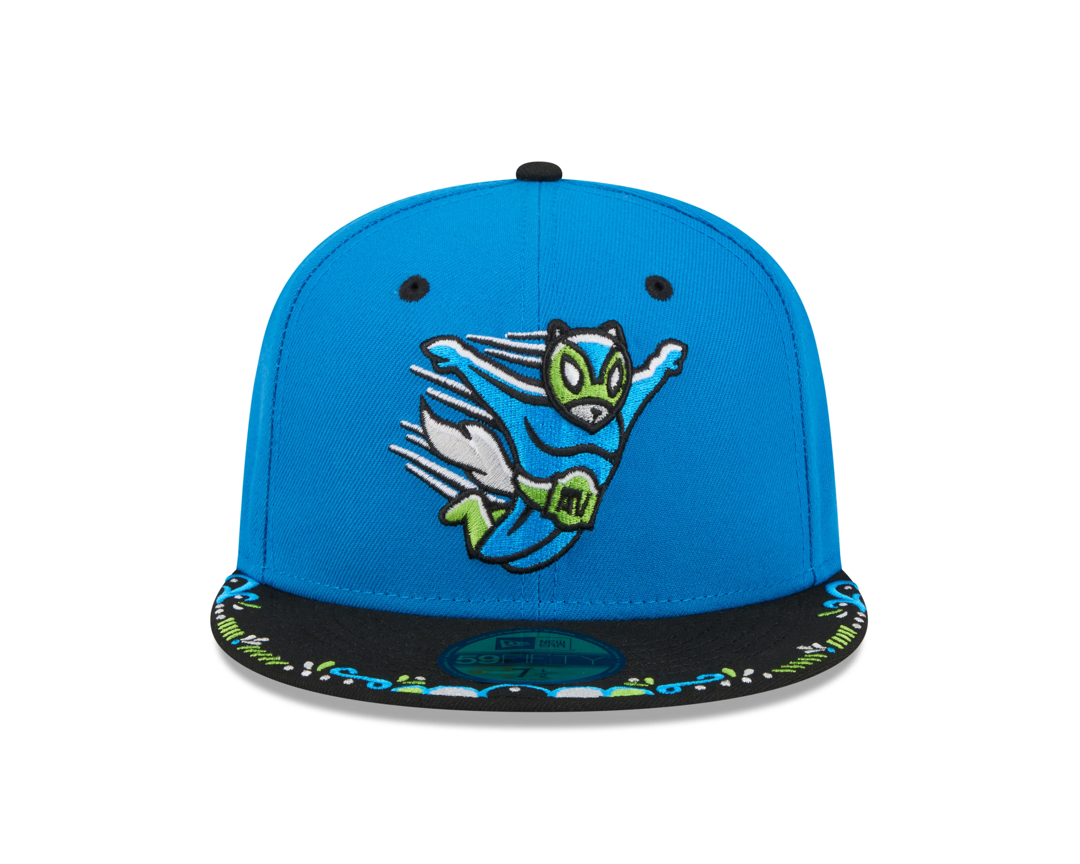 Richmond Flying Squirrels New Era 2026 AV Blue 59Fifty On-Field Cap - Image 3