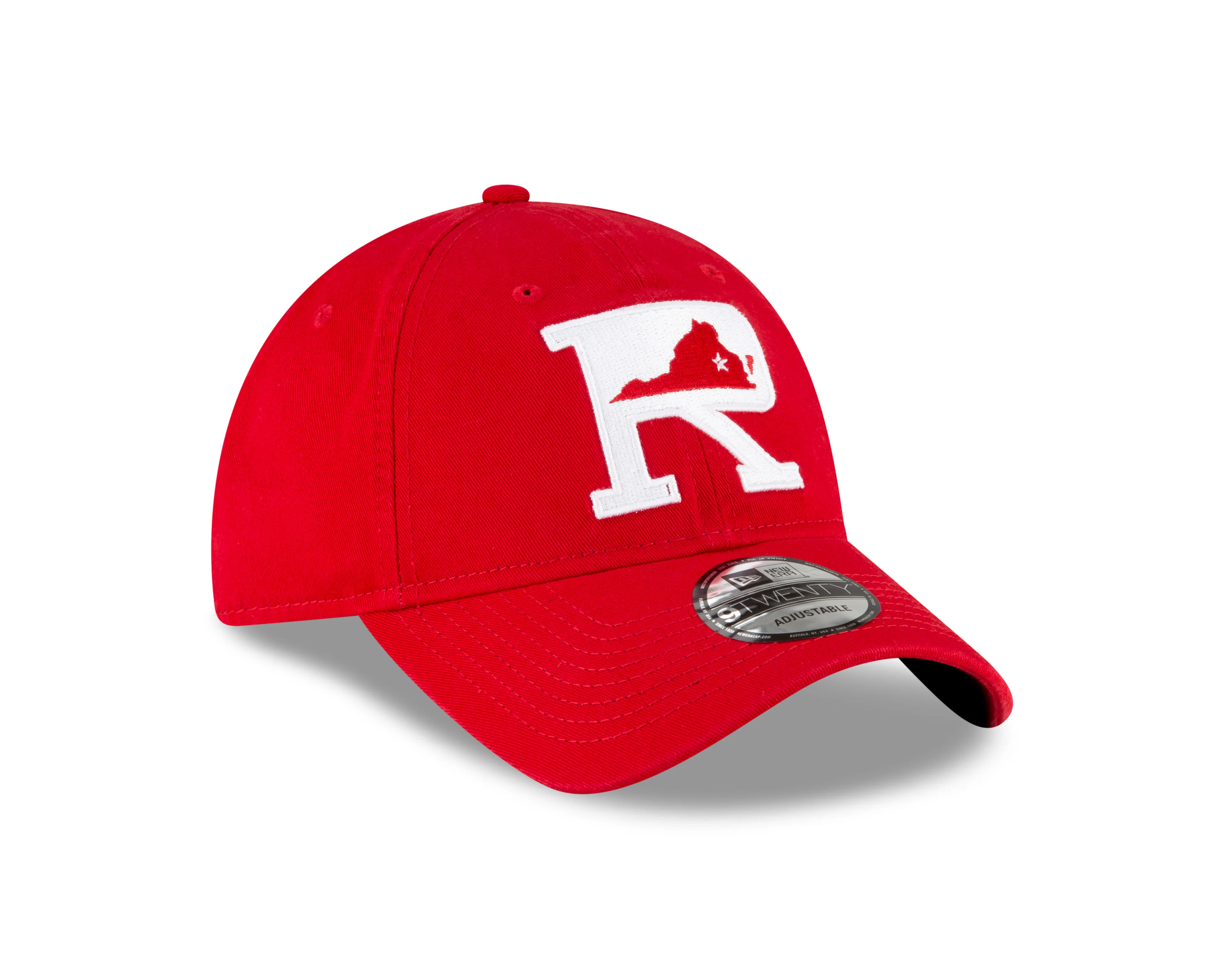 Richmond Flying Squirrels 9TWENTY 'R' Fauxback Adjustable Cap - Image 3