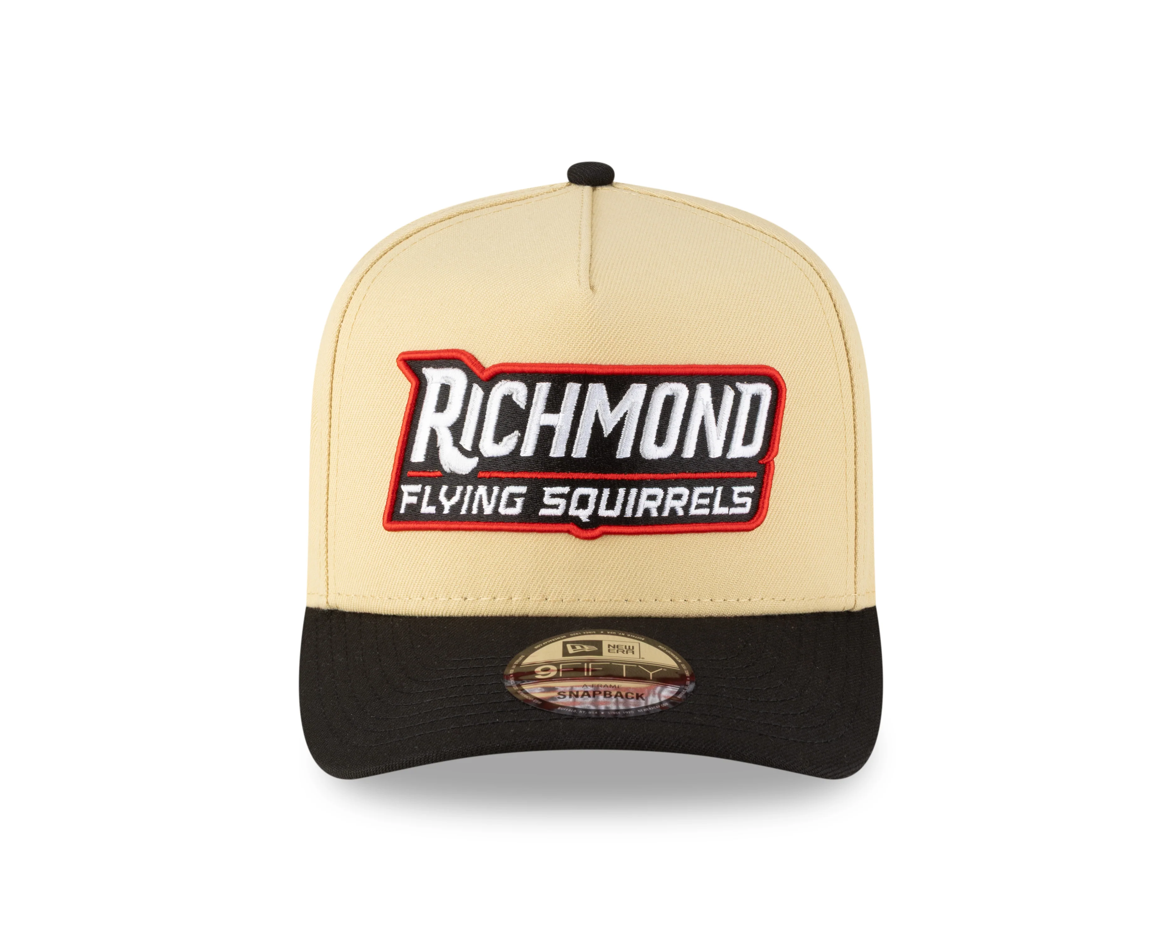 Richmond Flying Squirrels New Era 9Fifty A-Frame Wordmark Snapback - Image 3