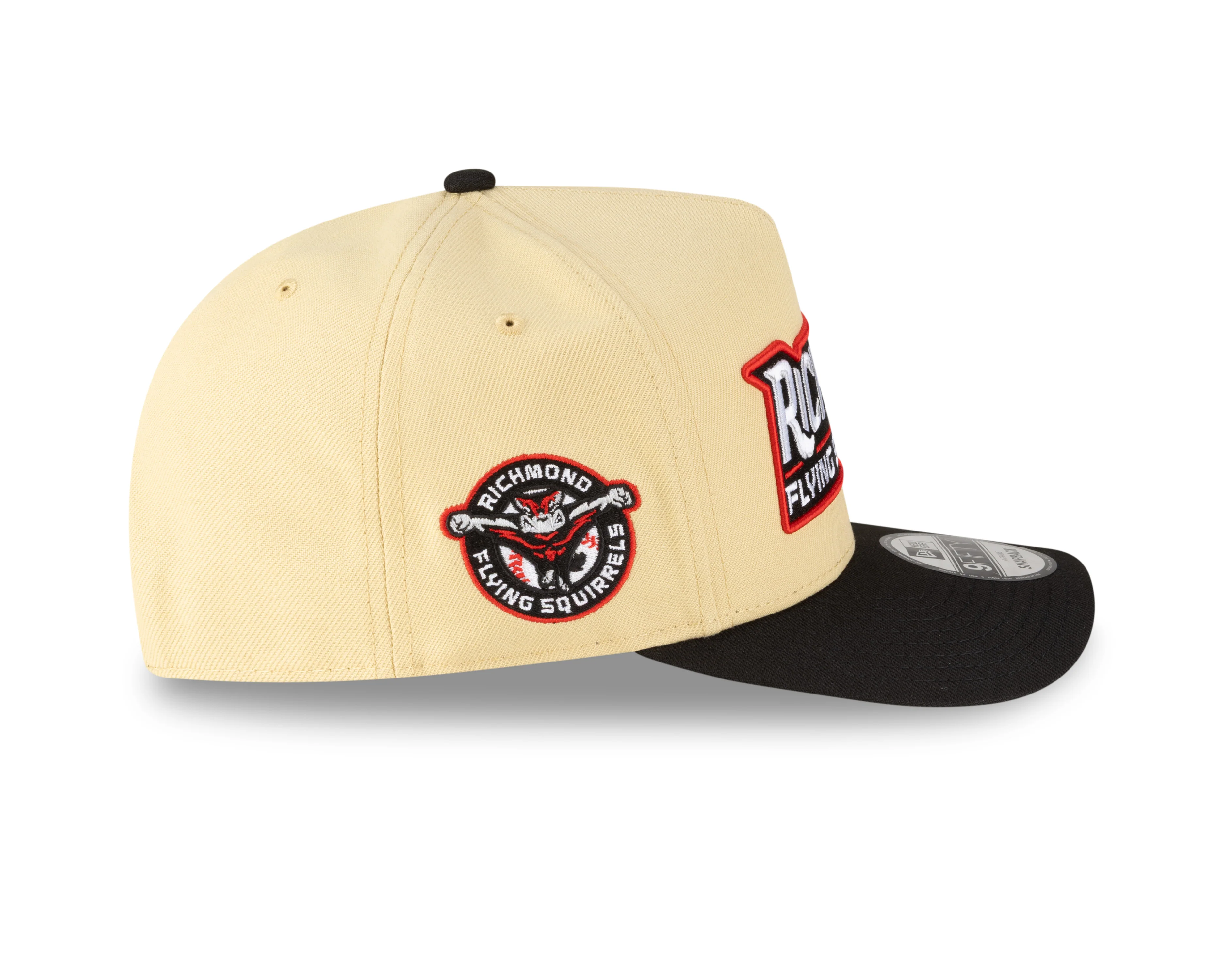 Richmond Flying Squirrels New Era 9Fifty A-Frame Wordmark Snapback - Image 5