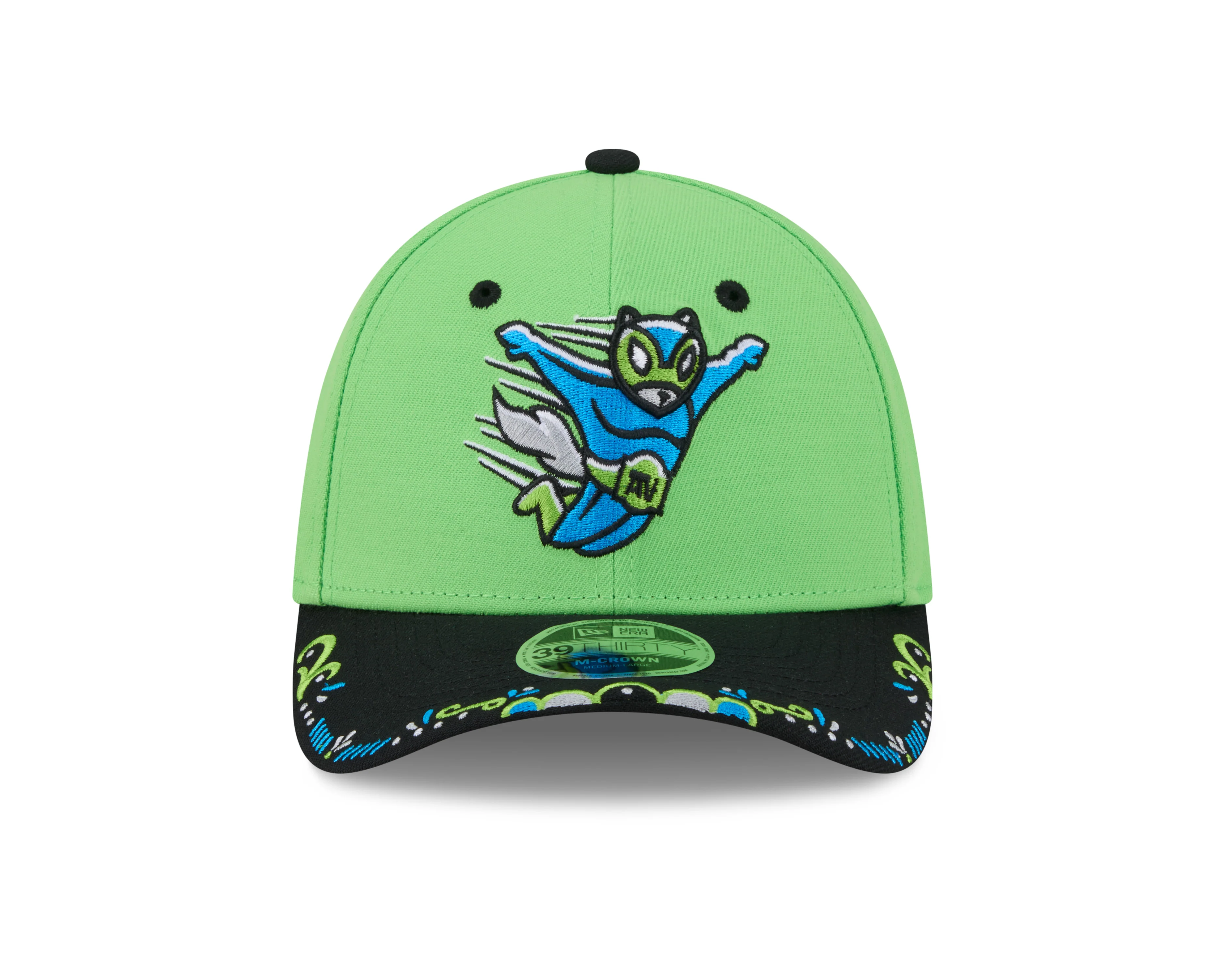 Richmond Flying Squirrels New Era AV 39Thirty M-Crown Cap - Image 3