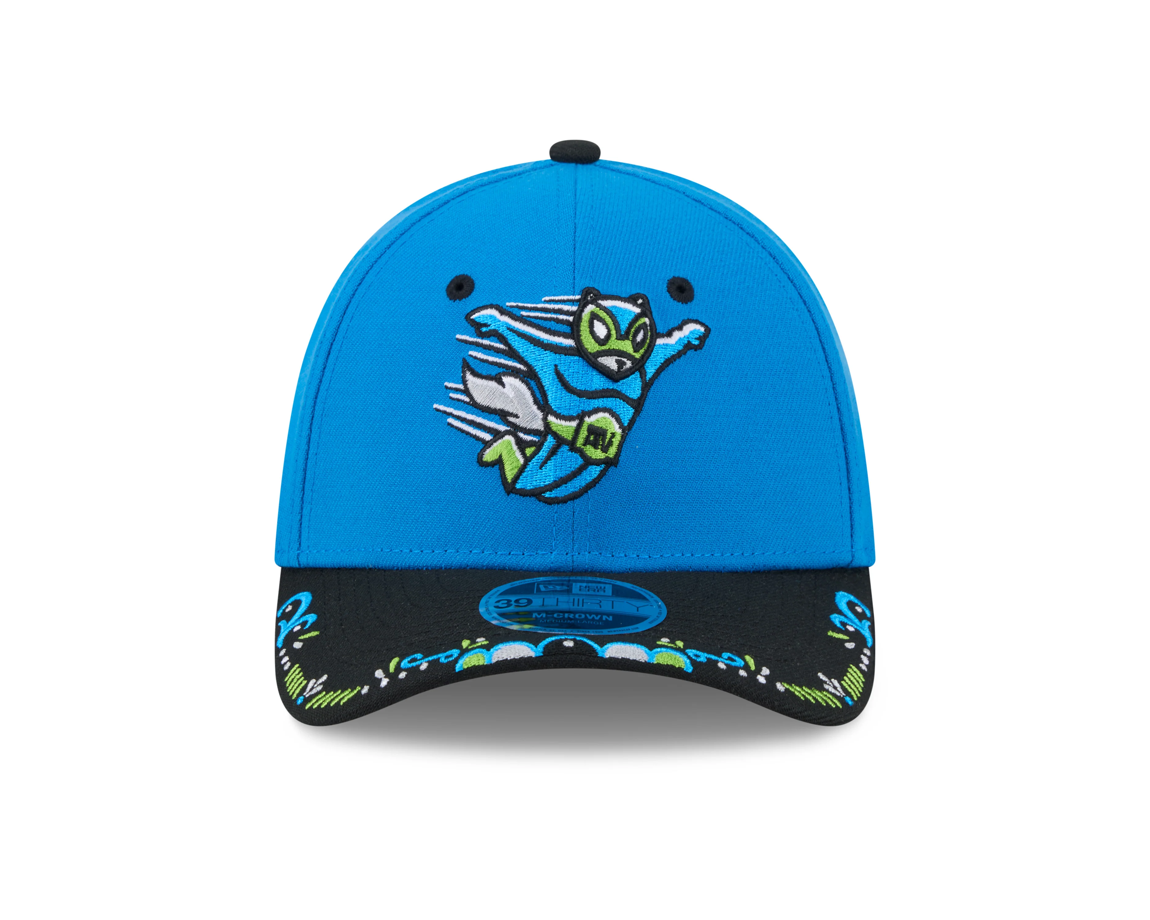 Richmond Flying Squirrels New Era AV 39Thirty M-Crown Cap - Image 4