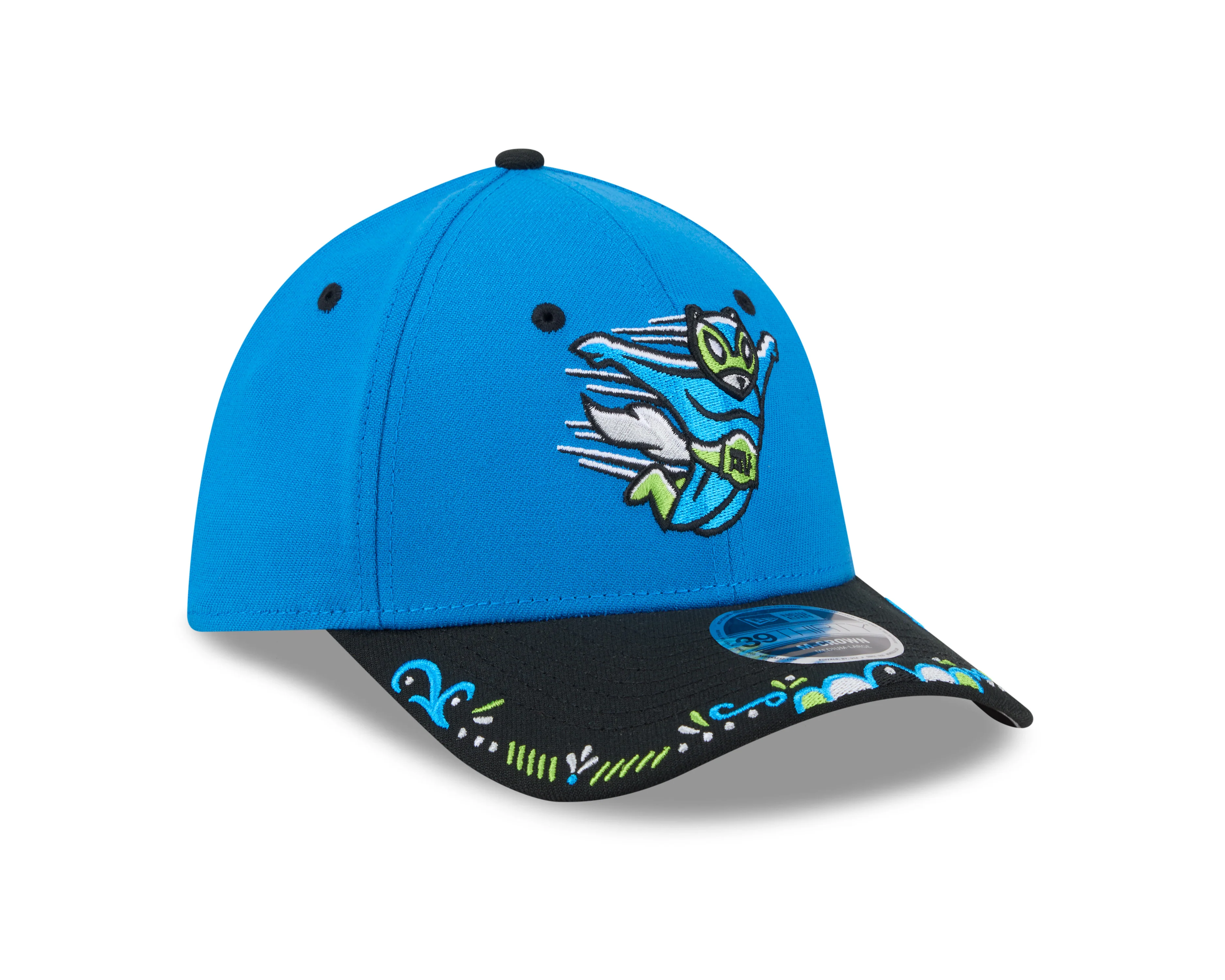 Richmond Flying Squirrels New Era AV 39Thirty M-Crown Cap - Image 6