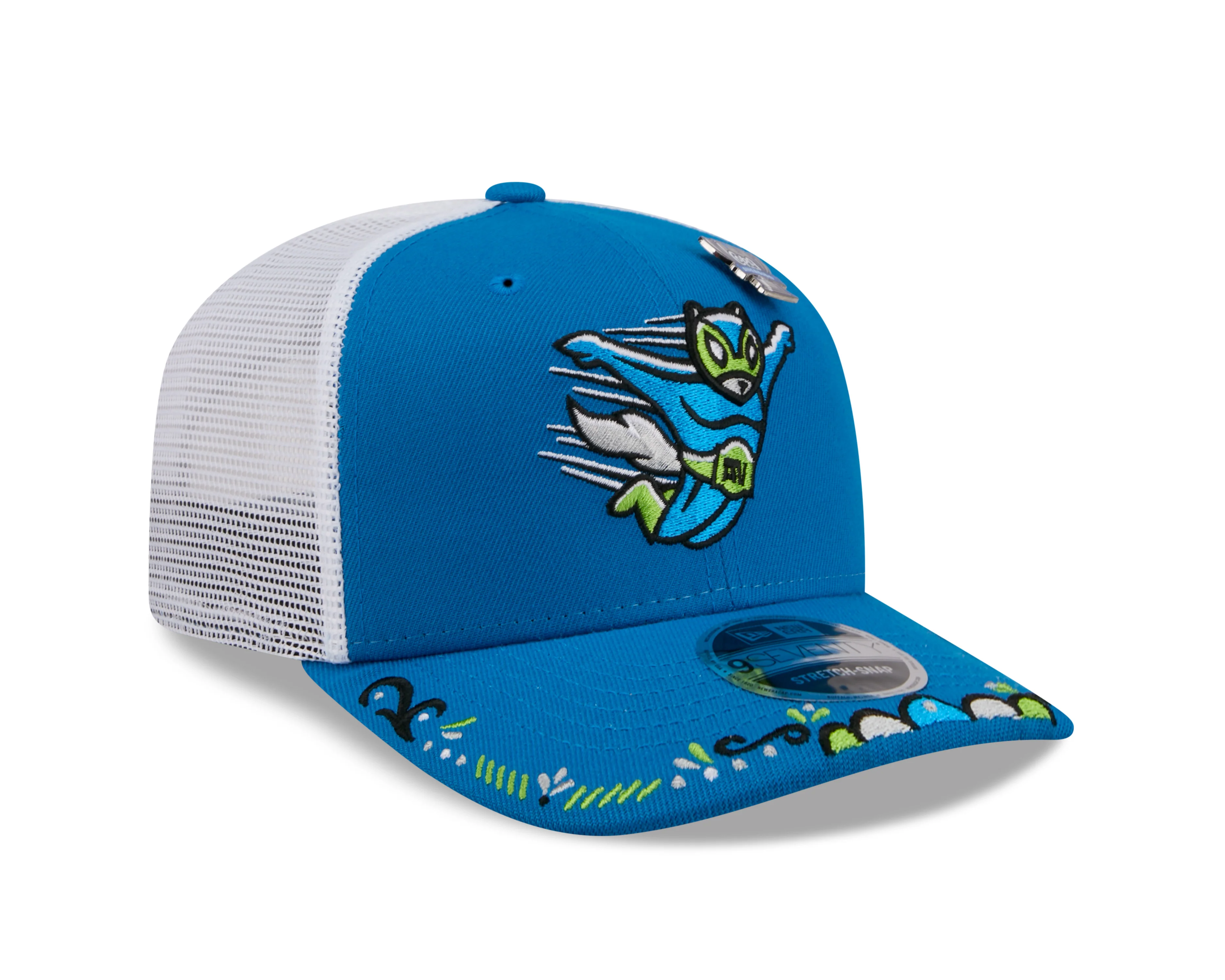 Richmond Flying Squirrels New Era AV 9Seventy Stretch Snap Cap - Image 3