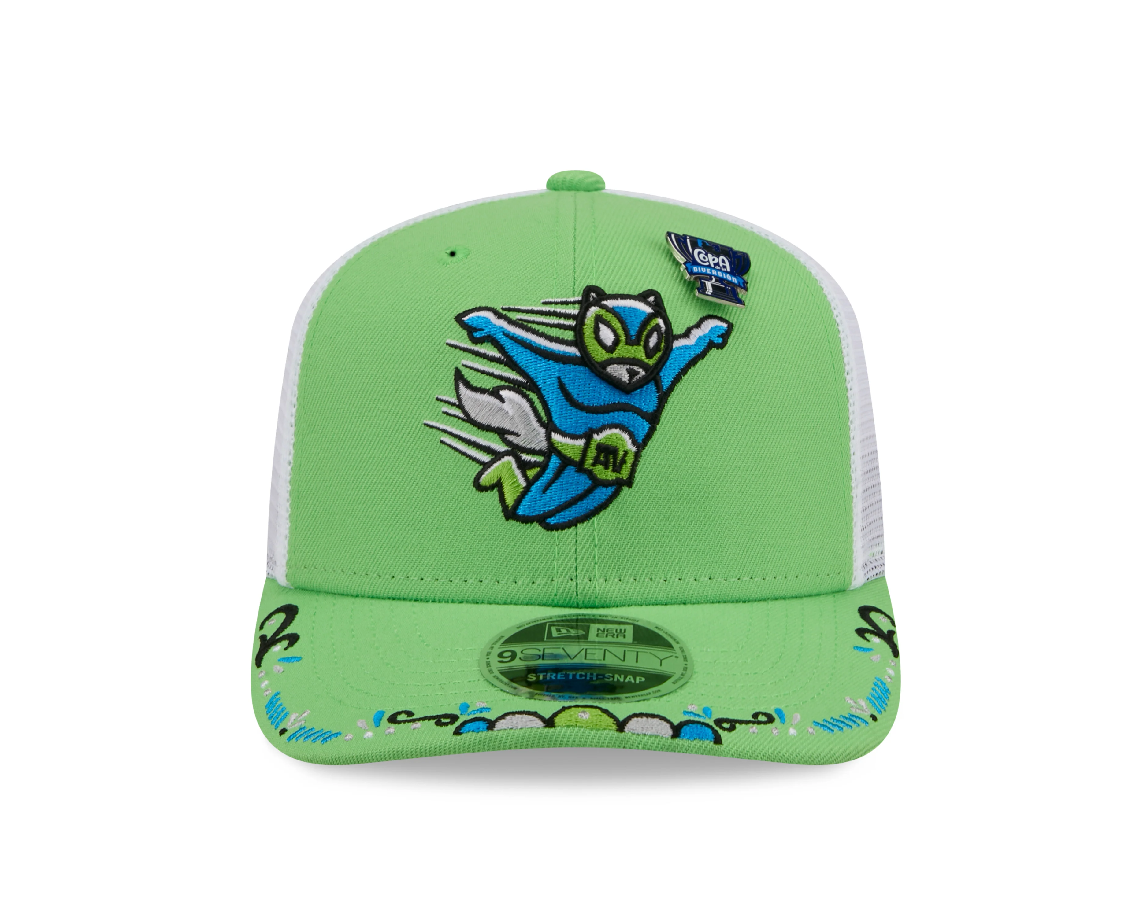 Richmond Flying Squirrels New Era AV 9Seventy Stretch Snap Cap - Image 6