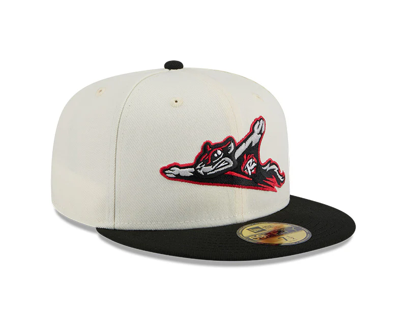 Richmond Flying Squirrels New Era Cream 59Fifty - Image 3
