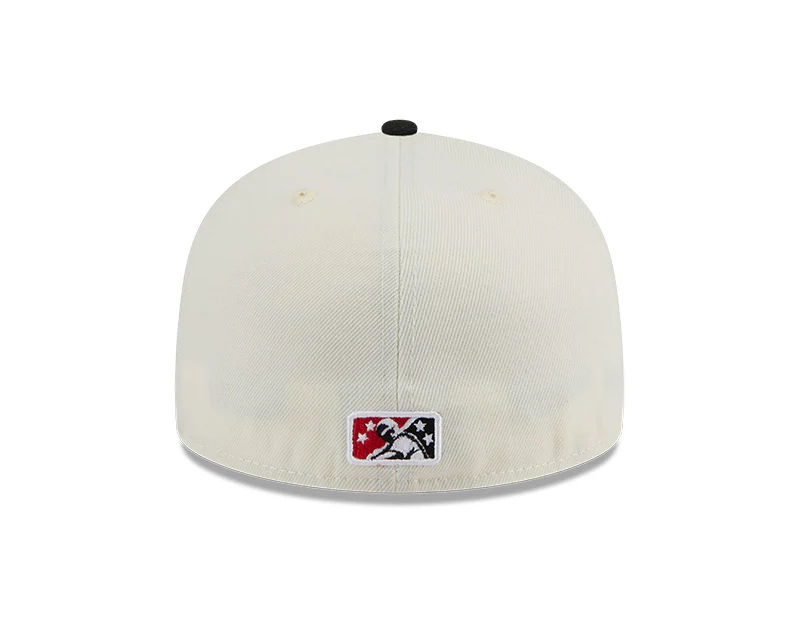 Richmond Flying Squirrels New Era Cream 59Fifty - Image 4