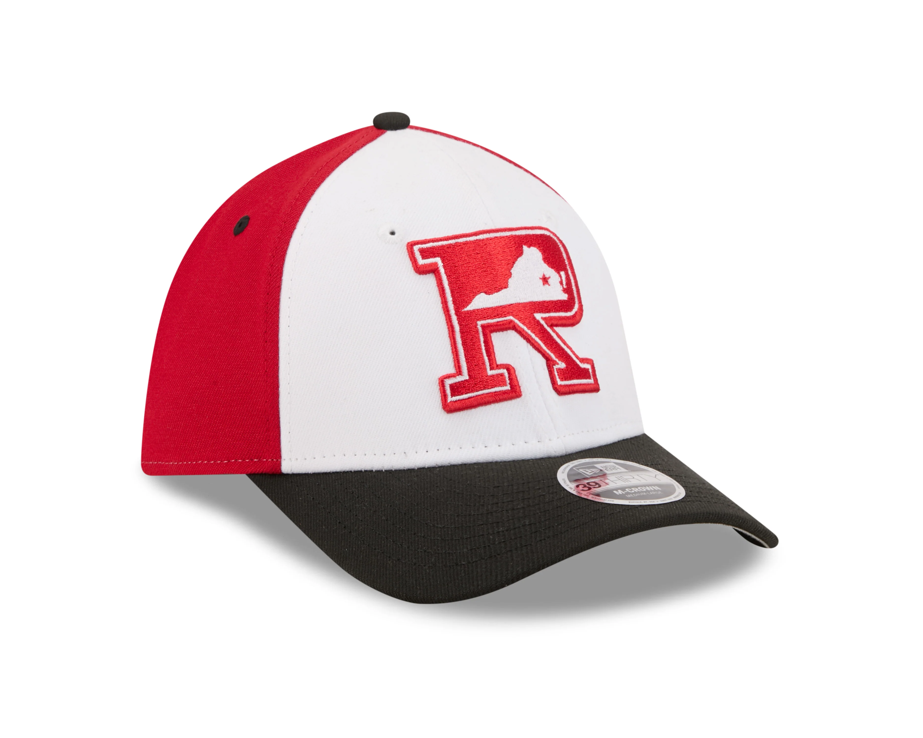 Richmond Flying Squirrels New Era Fauxback 39Thirty M-Crown - Image 2