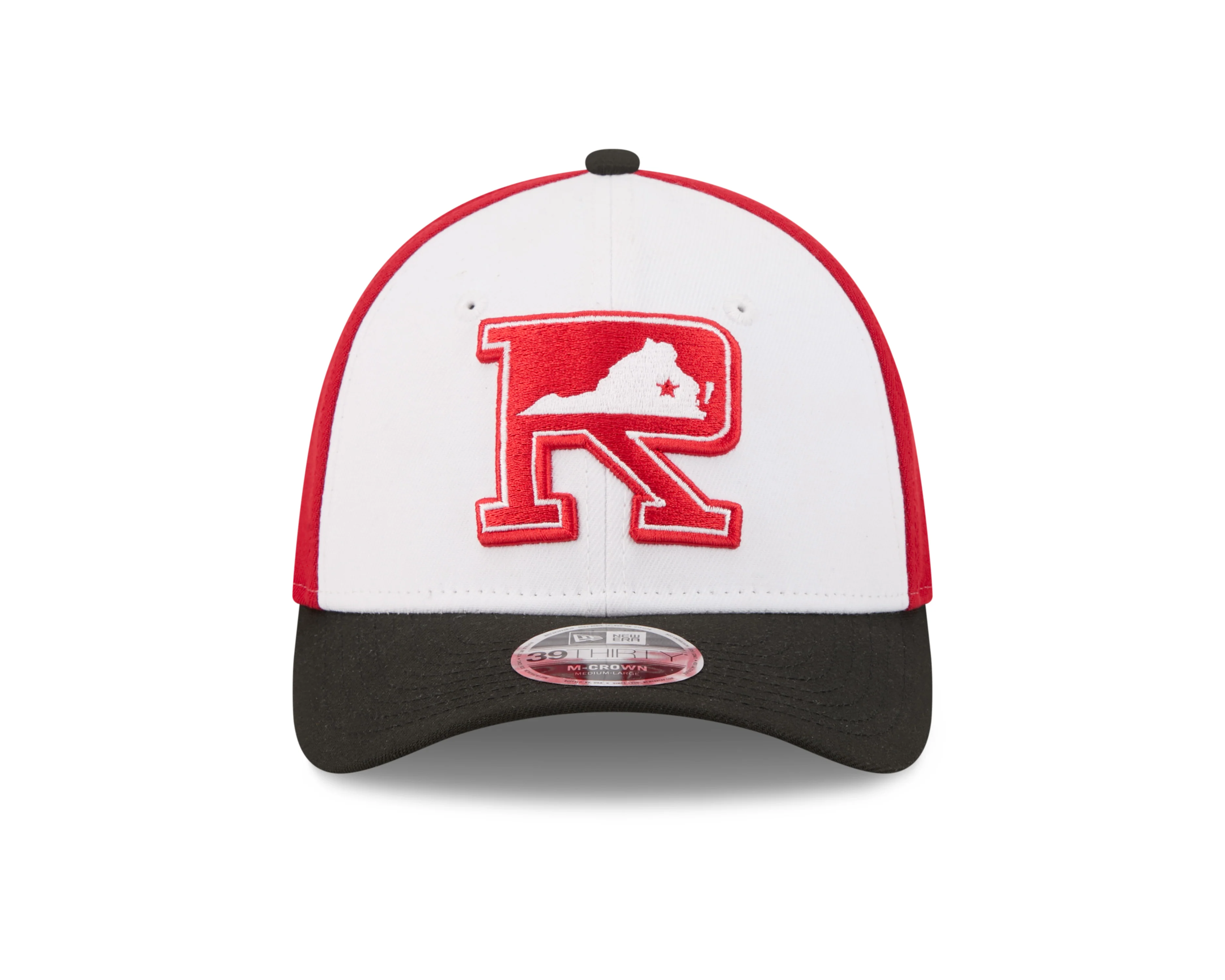 Richmond Flying Squirrels New Era Fauxback 39Thirty M-Crown - Image 3