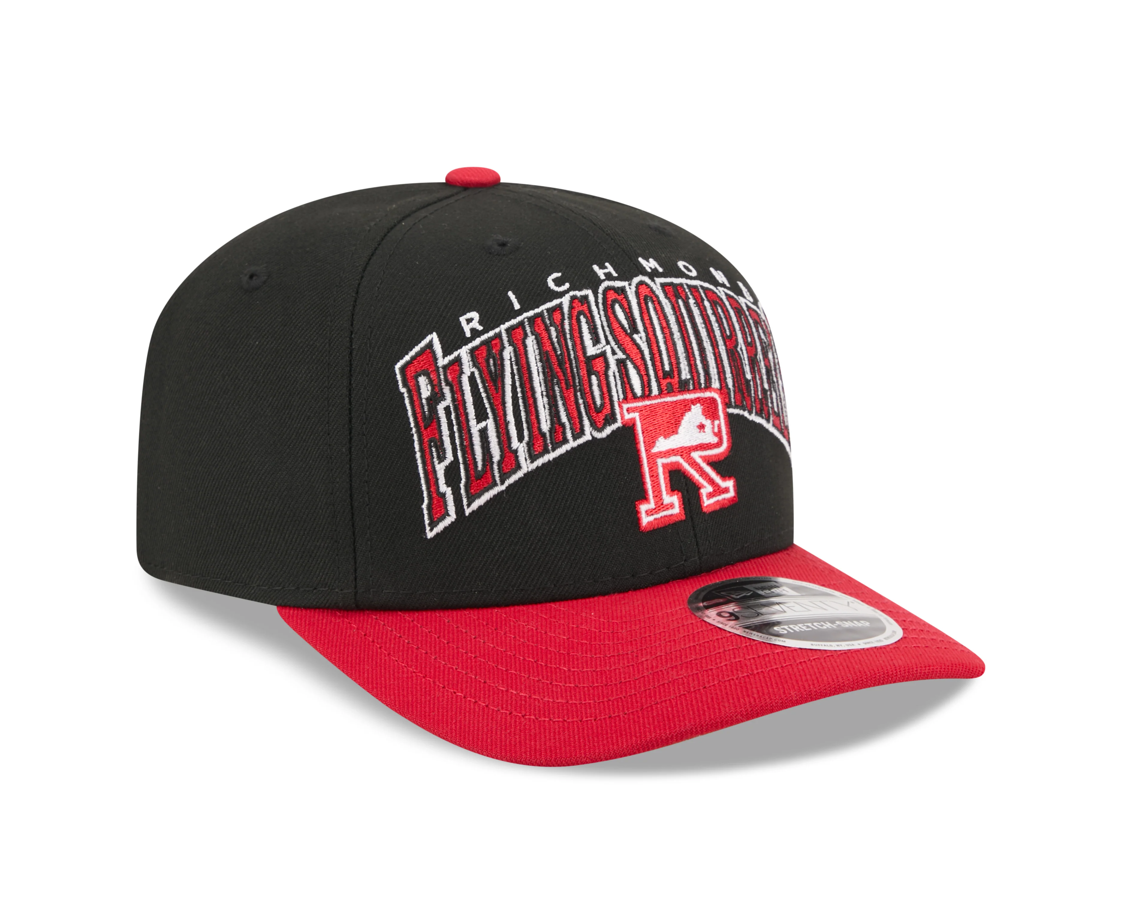 Richmond Flying Squirrels New Era Fauxback 9Seventy Stretch Snap Cap - Image 2