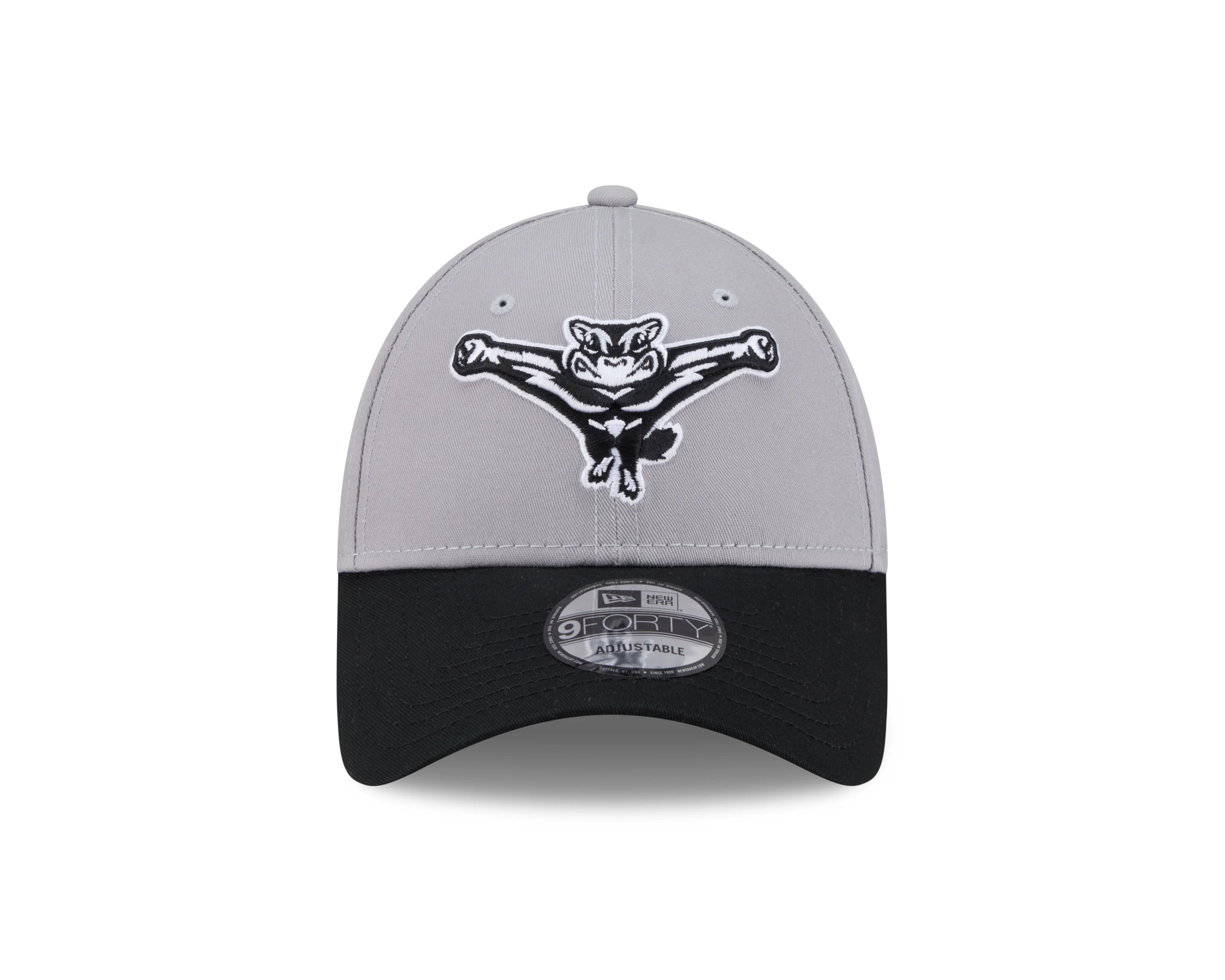 Richmond Flying Squirrels New Era Gray 9Forty Cap - Image 3