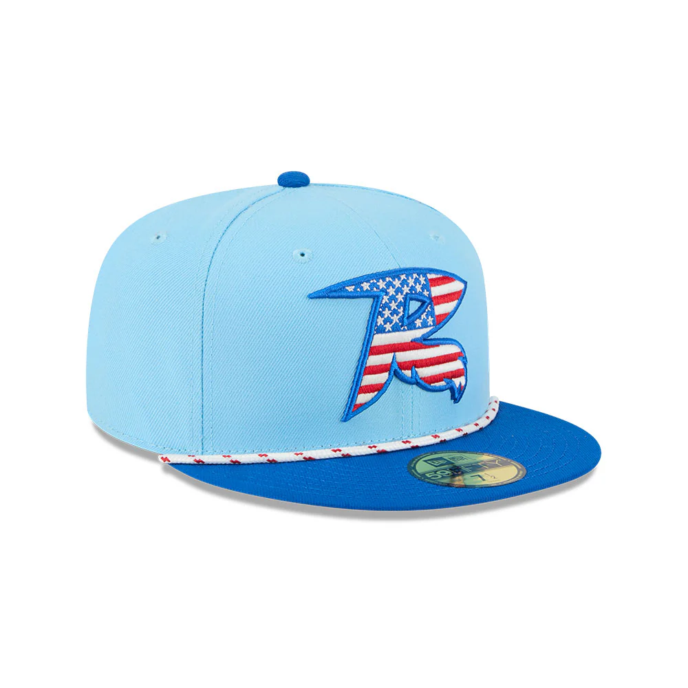 Richmond Flying Squirrels New Era July 4th S&S 59Fifty On-Field Cap - Image 3