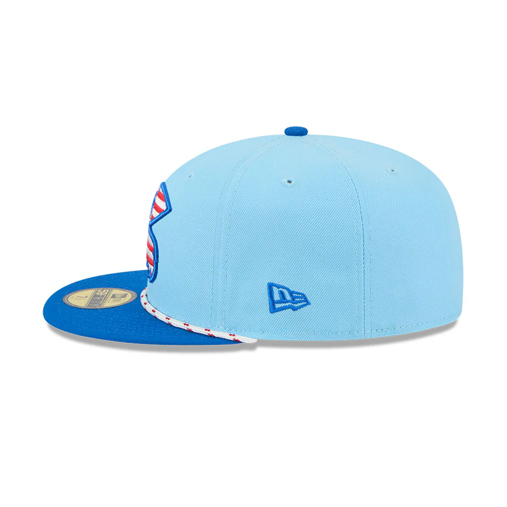 Richmond Flying Squirrels New Era July 4th S&S 59Fifty On-Field Cap - Image 6