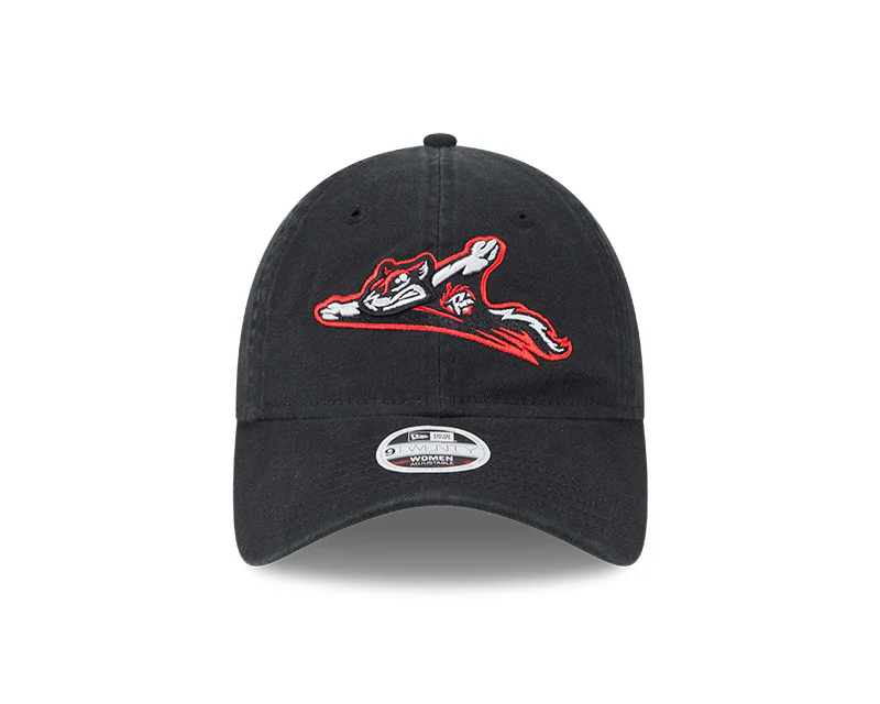 Richmond Flying Squirrels New Era Women's Black 9Twenty - Image 3