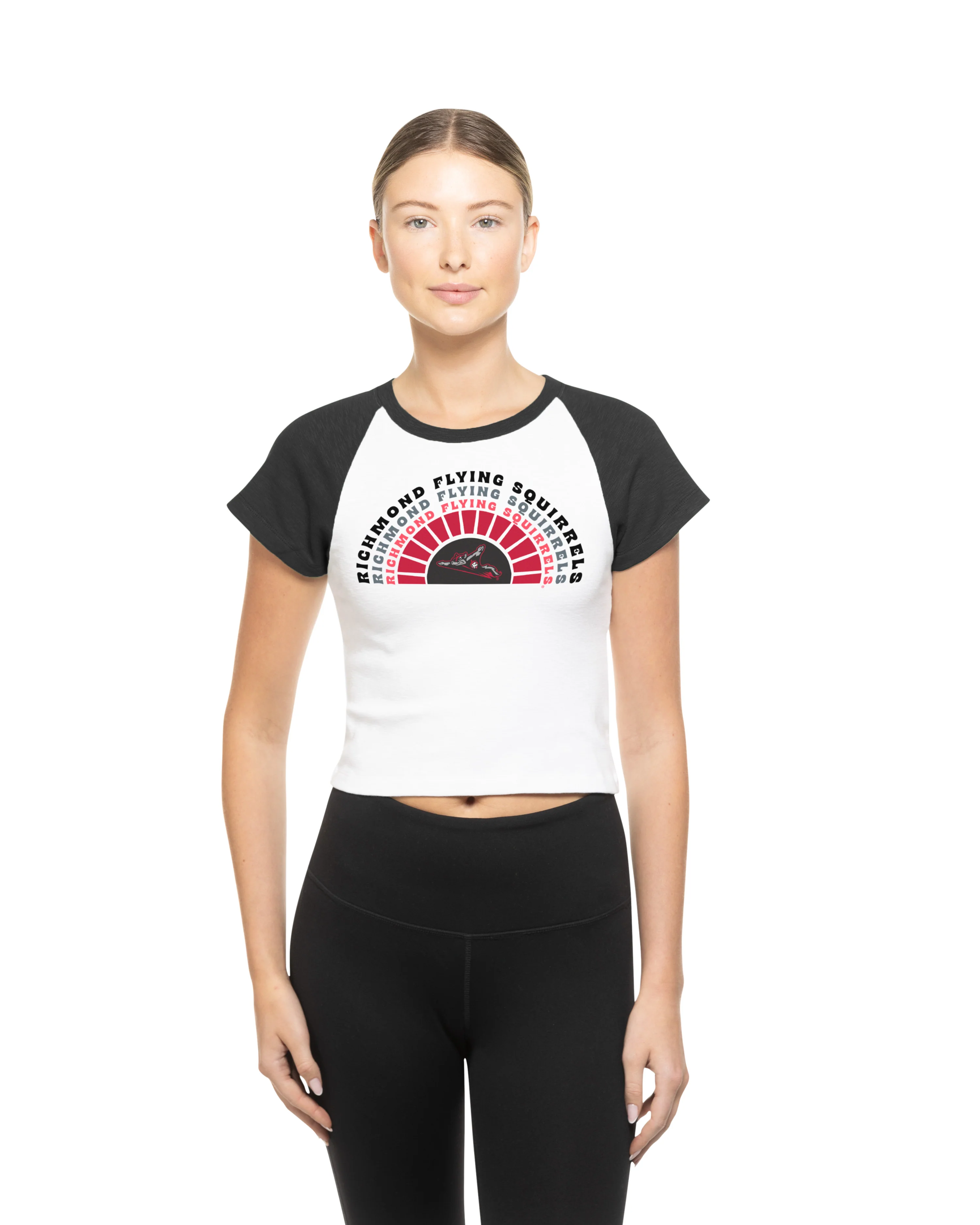 Richmond Flying Squirrels New Era Women's Crop Tee - Image 2