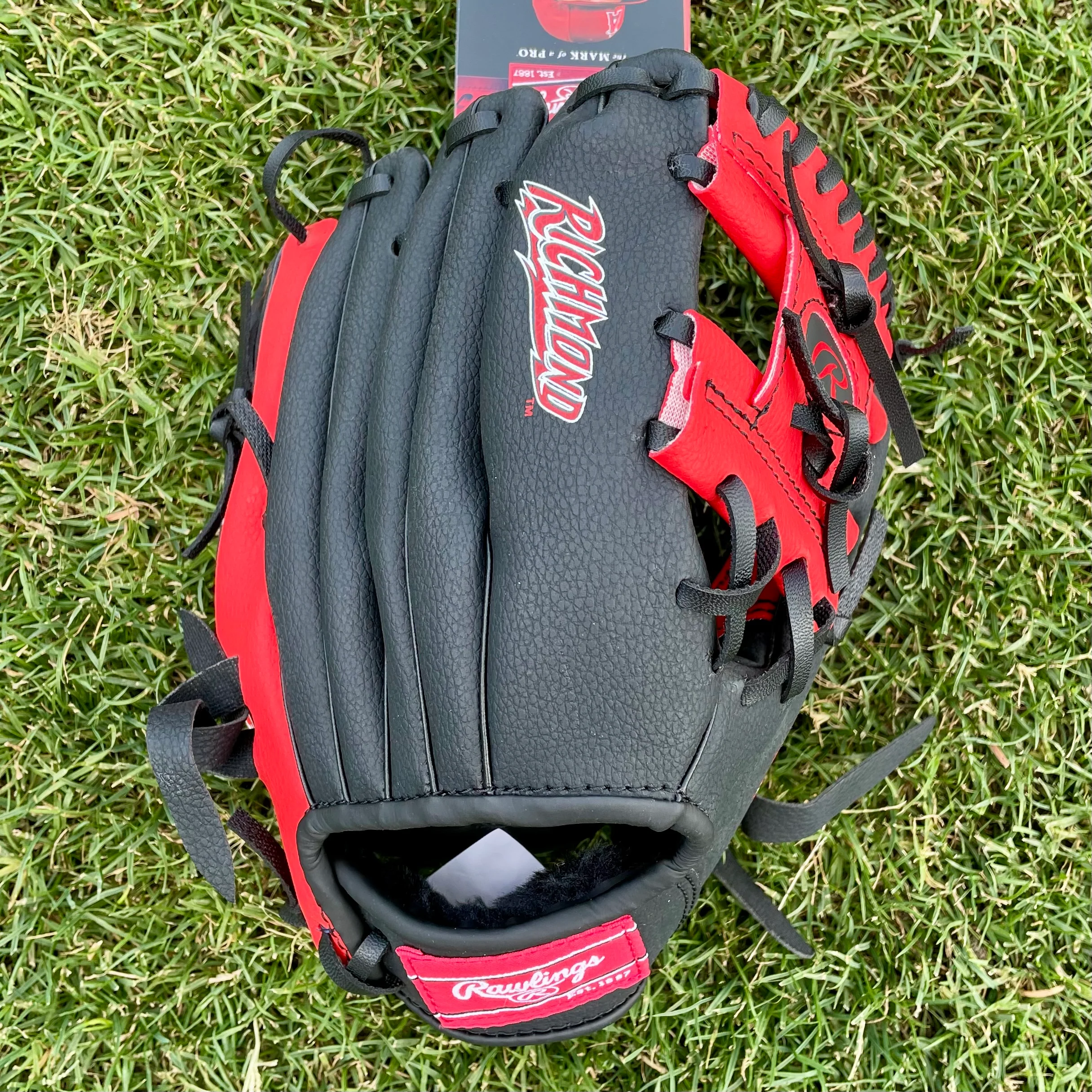 Richmond Flying Squirrels Rawlings Youth Baseball Glove - Image 2
